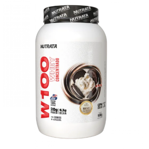 W100 COOKIES POTE 900G NUTRATA 