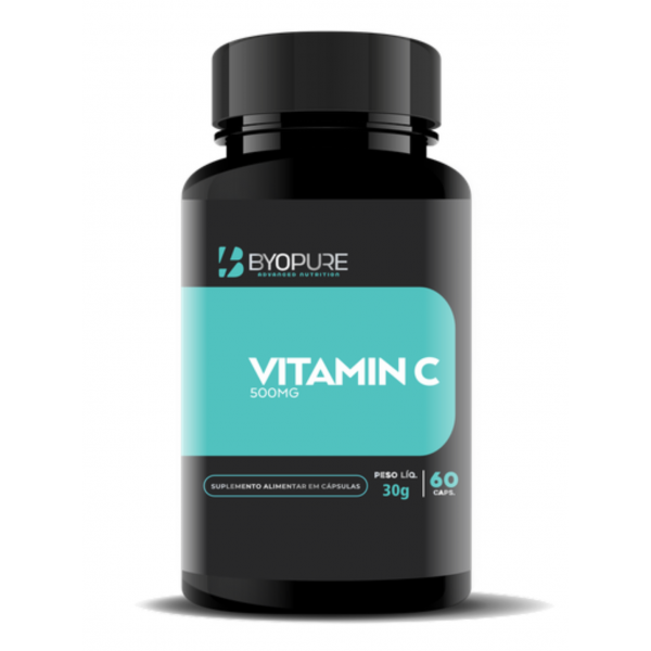 VITAMIN C 500mg 60 CAPS BYOPURE