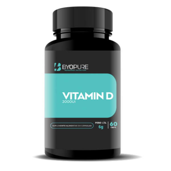 VITAMINA D3 60 CAPS BYOPURE