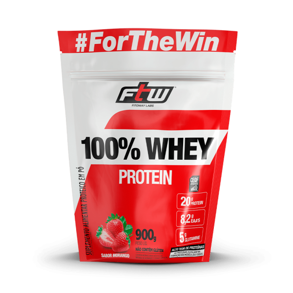 FTW 100% WHEY REFIL - MORANGO