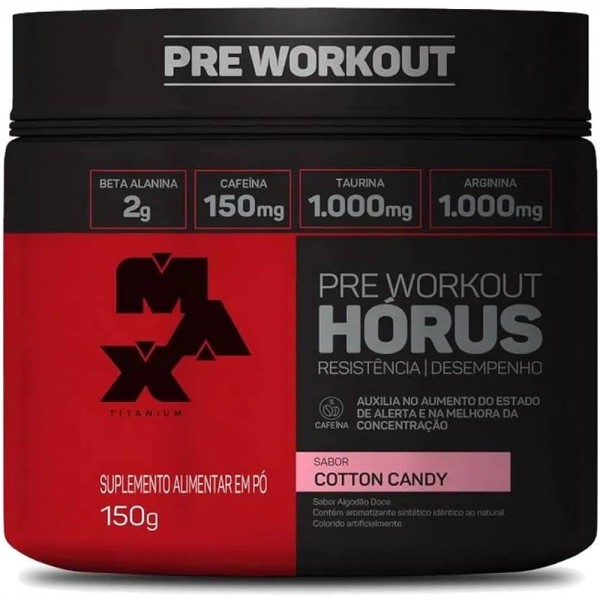 HORUS POTE 150G SABOR COTTON CANDY MAX TITANIUM