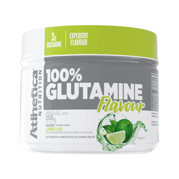 100% GLUTAMINE FLAVOUR (200 G) LIMAO