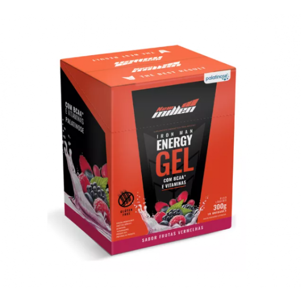 IRON MAN GEL FIRE FRUTAS VERMELHAS 30G NEW MILLEN SACHE