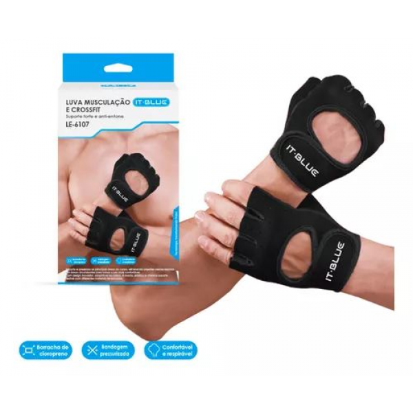 LUVA MUSCULAÇÃO E CROSSFIT
