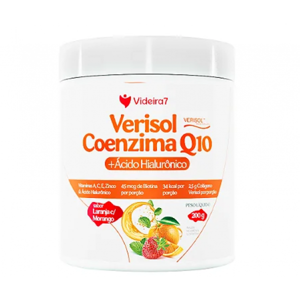VERISOL COENZIMA Q10 LARANJA C/MORANGO V7 200G 