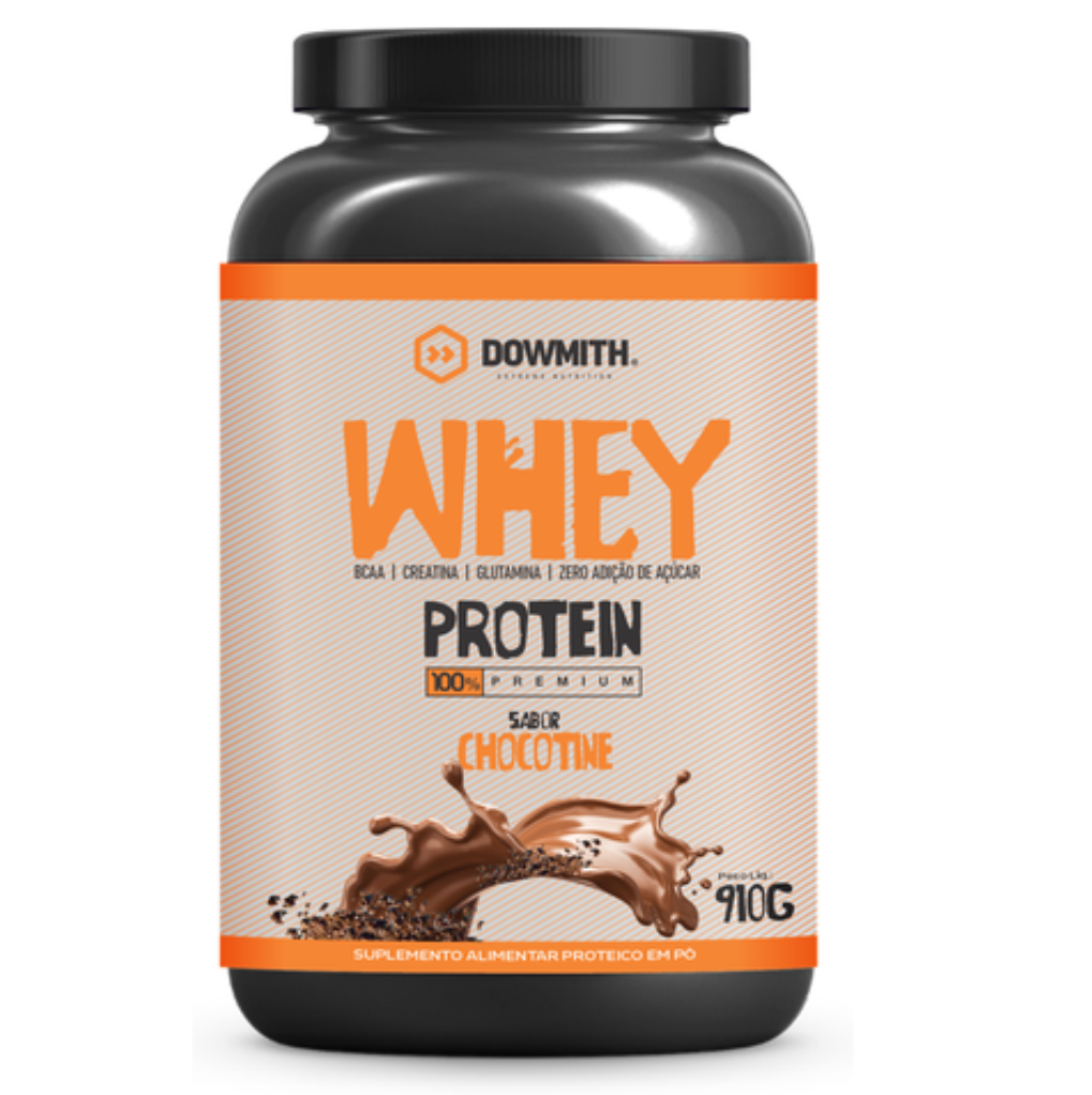 WHEY 100% PREMIUM 910G CHOCOTINE DOWMITH 