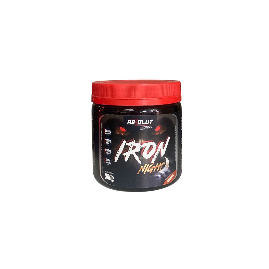 LUT IRON NIGHT LARANJA 300G