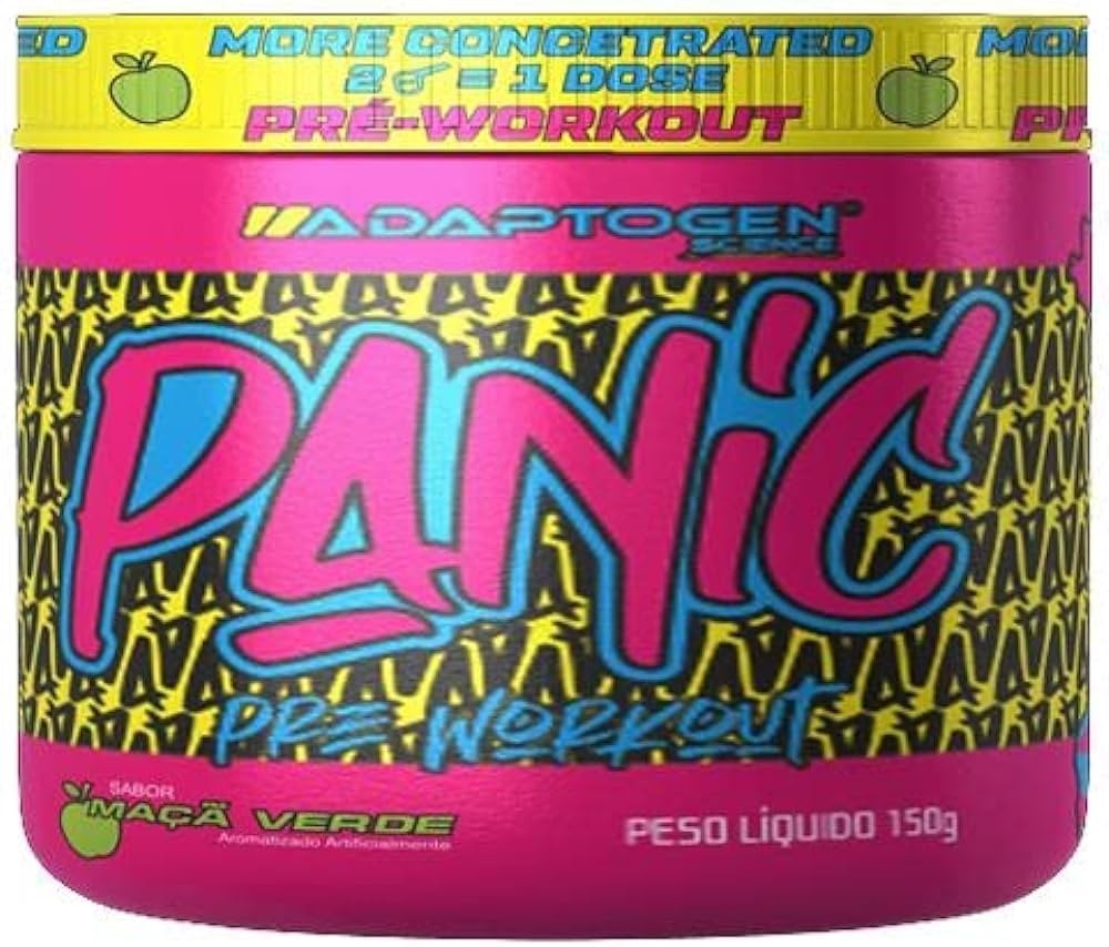 PANIC PRE WORKOUT MACA VERDE 150G