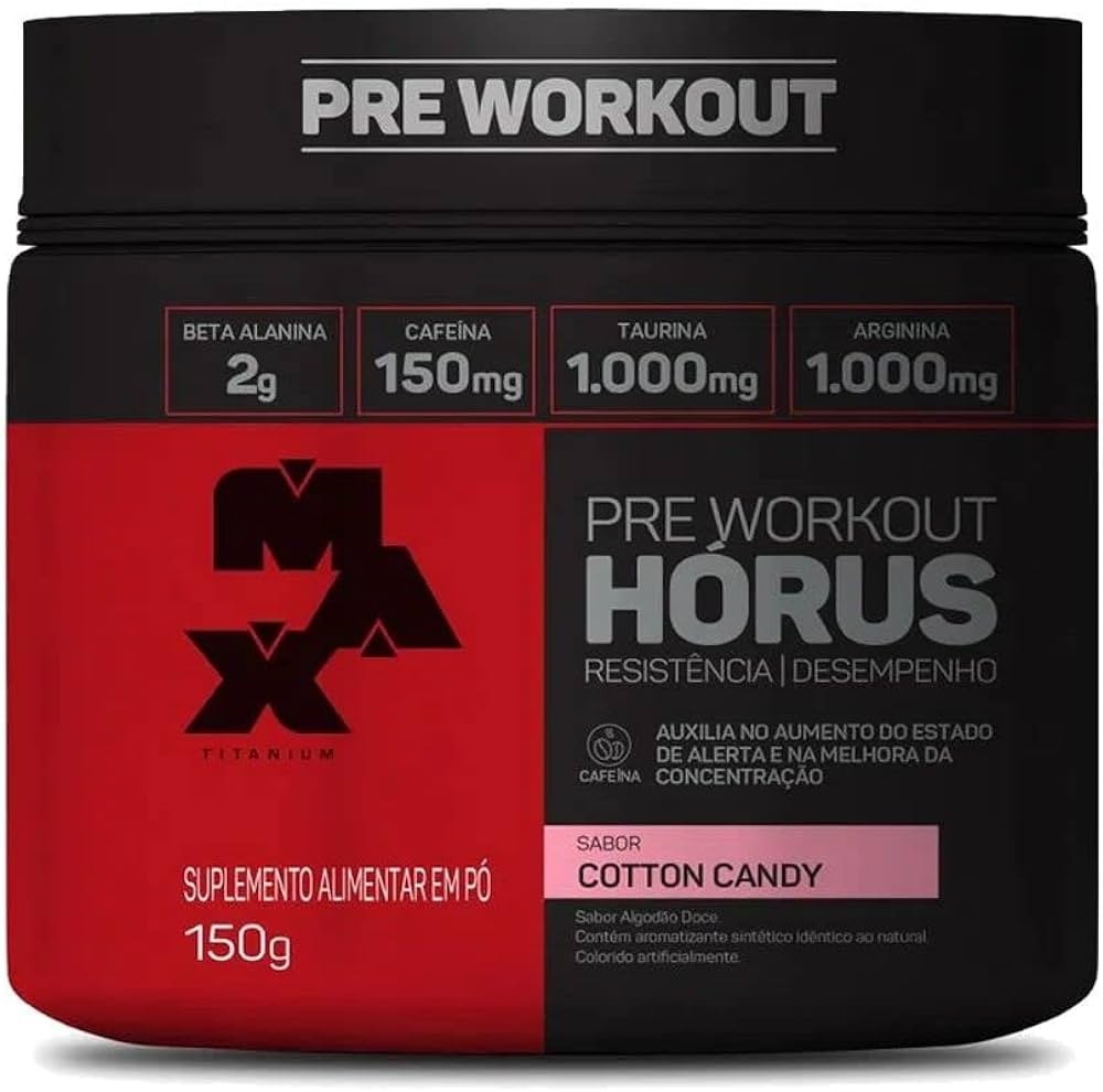 HORUS POTE 150G SABOR COTTON CANDY MAX TITANIUM