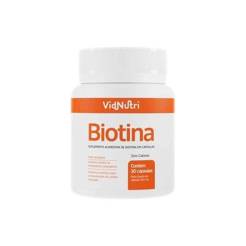 BIOTINA 30CAPS VIDNUTRI