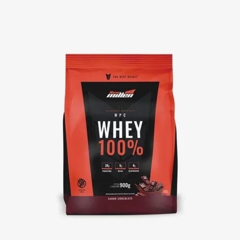 WHEY 100% CHOCOLATE REFIL 900G NEWMILLEN