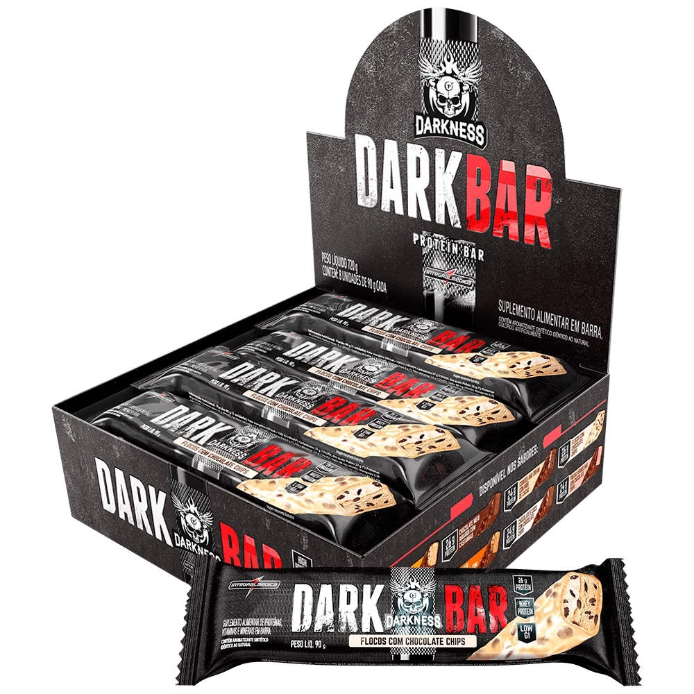DK DARK BAR FLOCOS COM CHOC CH