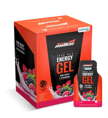 IRON ENERGY GEL FRUTAS VERMELHAS 30G NEW MILLEN SACHE