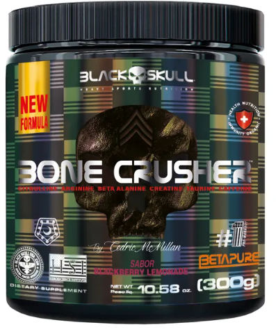 PRÉ-TREINO BONE CRUSHER 300G FRUIT PUNCH