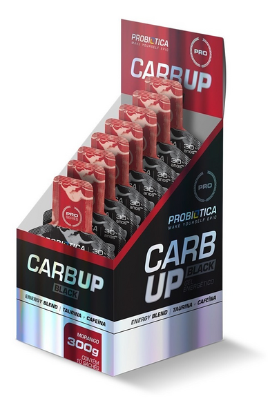 Carb Up Black Morango 30g