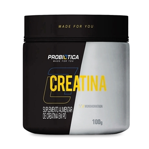 CREATINA PURA PROBIÓTICA POTE 100G V02