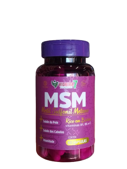 MSM (METIL SULFONIL METANO) V7 60 CÁPS