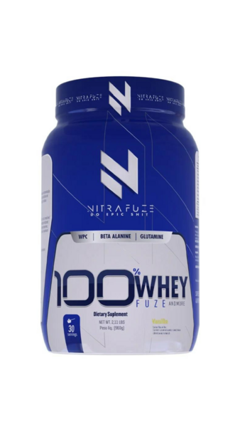 100% WHEY FUZE 960g - BAUNILHA Unica/Unico