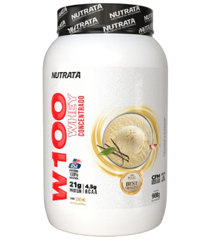 W100 CREME DE BAUNILHA POTE 900G NUTRATA