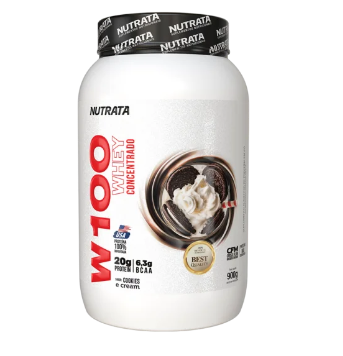 W100 COOKIES POTE 900G NUTRATA 